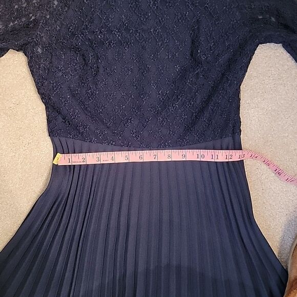 Sandro black lace fit and flare dress - Picture 8 of 14